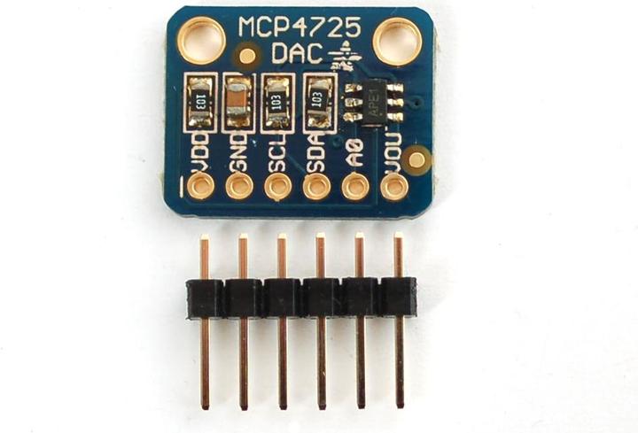 Actual product image Adafruit MCP4725 Breakout Board (12Bit DAC) (Timepiece)