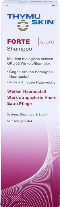 Produktbild Thymuskin Forte Shampoo (200 ml, Flüssiges Shampoo)