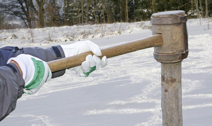 Actual product image Kerbl Glove Wood II size 9 Winterglove knitted, goat (9)