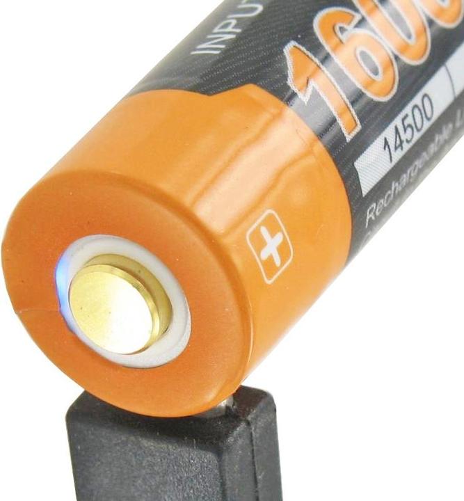 Image du produit AccuCell Akku Mignon AA LR6, mehrfach geschützt mit USB Ladekabel (1 pcs, AA, 1600 mAh)