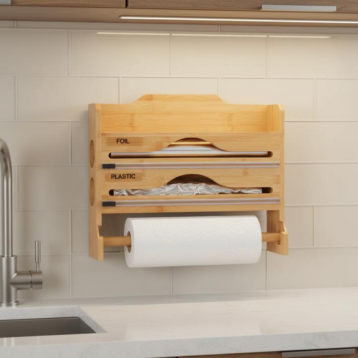 Actual product image Relaxdays wall-mounted roll holder