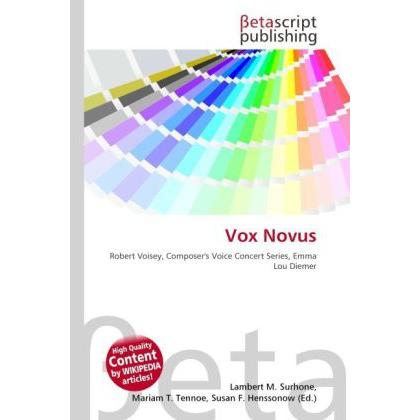 Vox Novus, Fachbücher