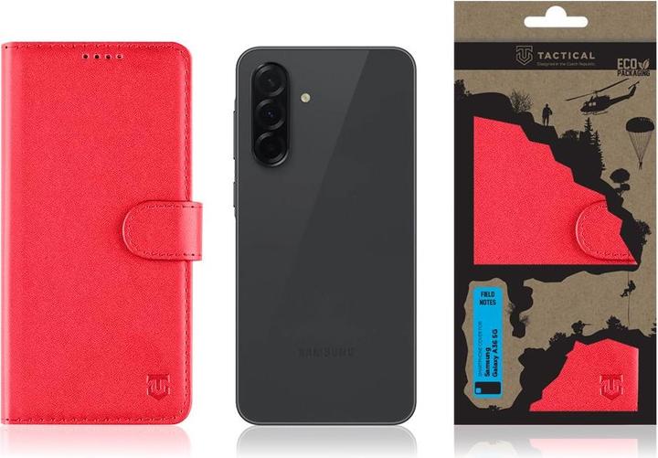Produktbild Tactical Back panel cover - Field Notes for Samsung Galaxy A36 5G Red (Samsung Galaxy A36)