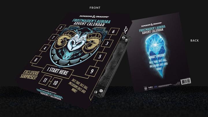 Actual product image FanRoll Dungeons and Dragons Adventskalender Frostmaiden's Aurora Holiday