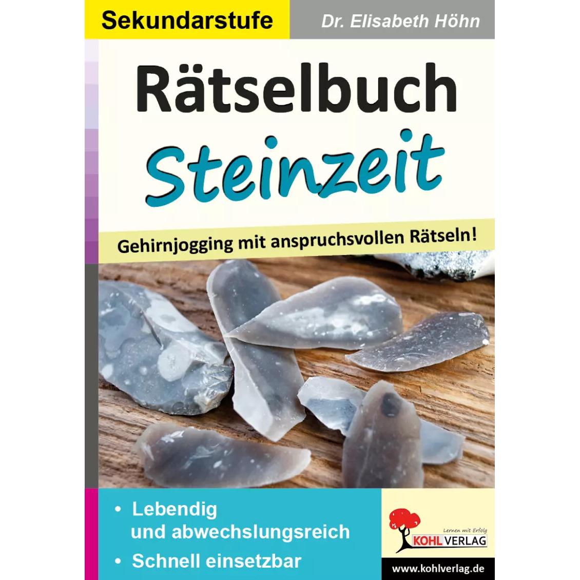 Rätselbuch Steinzeit, Schulbücher von Elisabeth Höhn