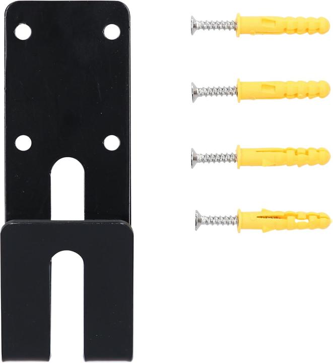 KS Tools Supporto da parete efuturo, per il cavo di ricarica, nero.