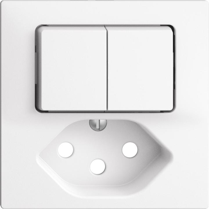 Immagine prodotto Feller EDIZIOdue set di copertura per piccola combinazione T13 bianco, con 2 bottoni a pressione