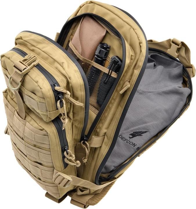 Actual product image Defcon 5 Tactical Backpack (Tan) - Militär-Rucksack (35 l)