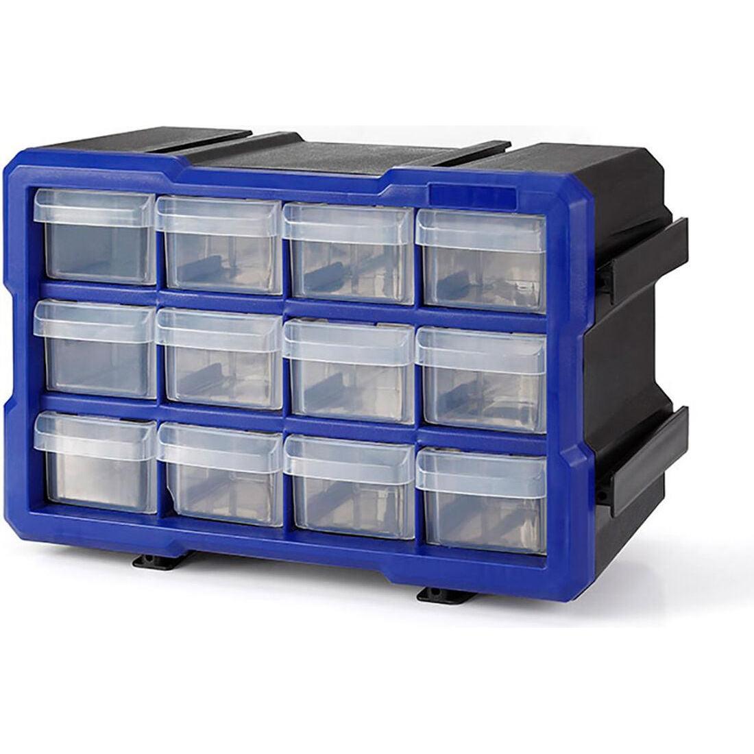 Workpro, Organizzatore a scomparti, Cassetto multiuso trasparente impilabile