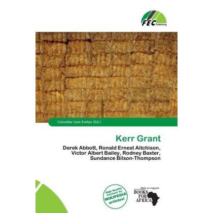 Kerr Grant, Fachbücher