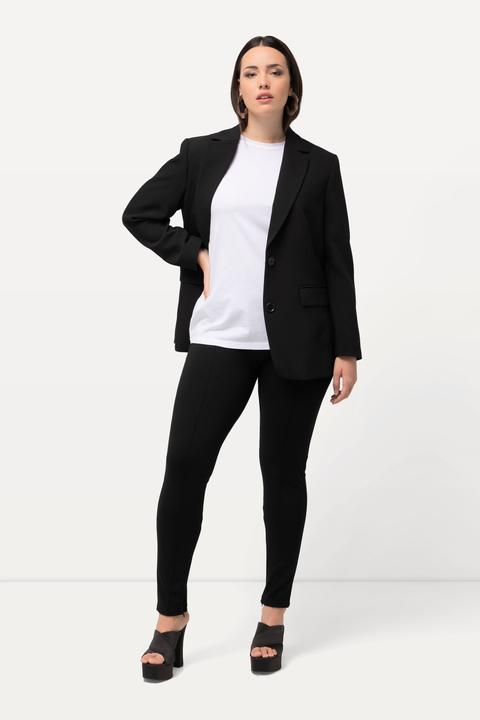 Produktbild Ulla Popken Hose Sarah, schmales Bein, Saum-Zipper, Elastikbund (58, 60)