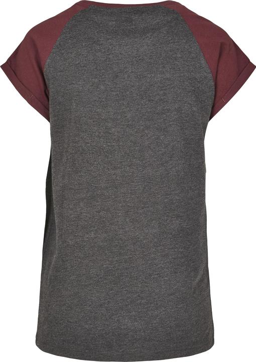Image du produit Urban Classics Tee Raglan contrasté pour les femmes (5XL)