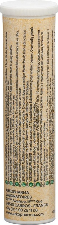 Image du produit Arkopharma Arkovital Acerola Kautabletten 1000mg (30 pièce(s), Cachets, 96 g)