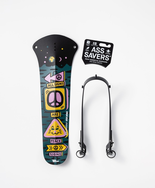 Immagine prodotto Ass Savers WGS-2 Win Wing Gravel, parafango RW, pezzi di ricambio (edizione speciale) (Parafango posteriore)