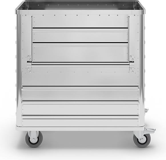 Produktbild Gmöhling Alu-Kastenwagen, abklappbare Seitenwand (250 kg)