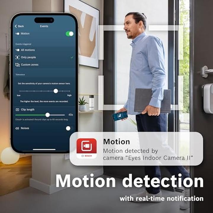 Immagine prodotto Bosch Smart Home Telecamera per interni Eyes II