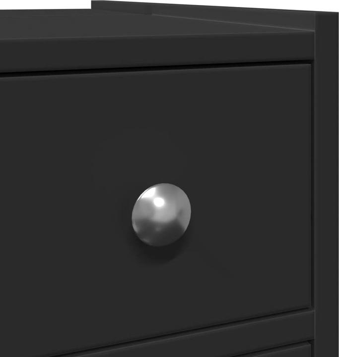 Actual product image vidaXL Narrow bathroom cabinet with castors (21.5 x 50 x 60 cm)