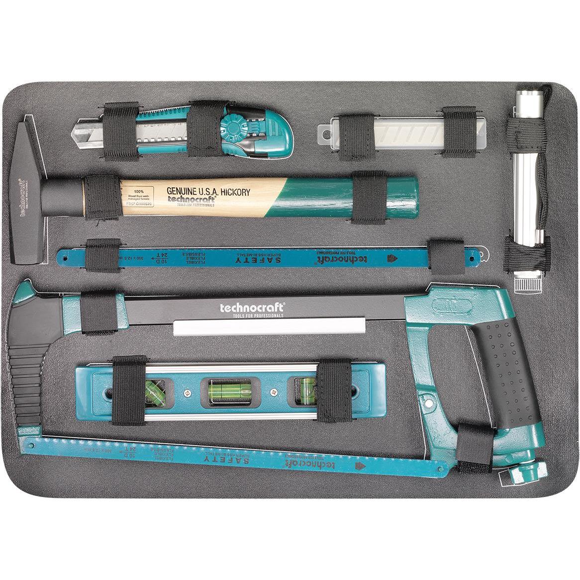 Thumbnail - technocraft, Werkzeugkoffer, Alu-Werkzeugkoffer PRO CASE 5 (140 Teile)
