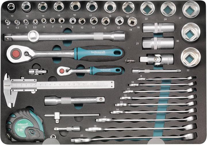 Produktbild technocraft Alu-Werkzeugkoffer PRO CASE 5 (140 Teile)