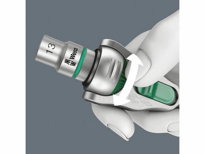 Produktbild Wera 8100 SA 6 Zyklop Speed-Knarrensatz (10  mm, 11 mm, 12 mm, 13 mm, 5 mm, 6 mm, 7 mm, 8 mm, 9 mm)
