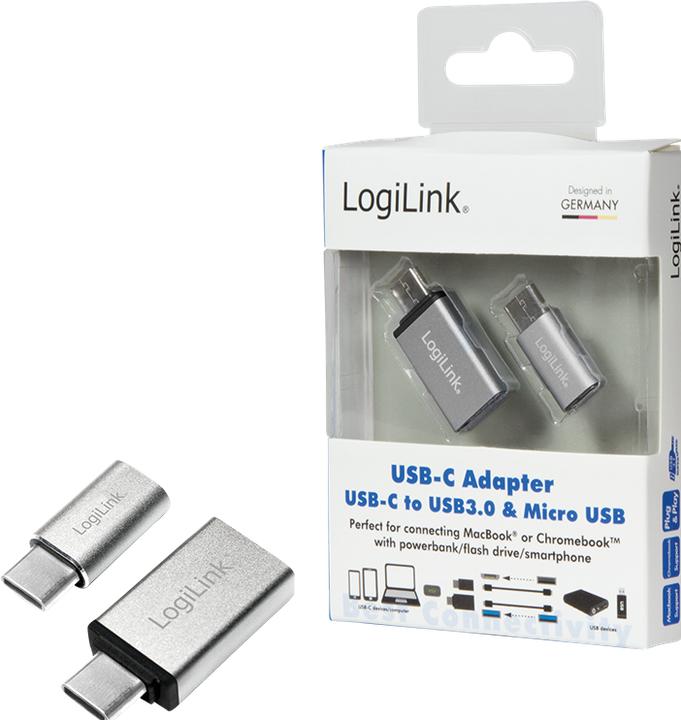 Image du produit LogiLink AU0040 (0.32 m, USB 2.0, USB 3.0, USB 3.1, 15 W)