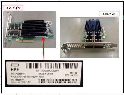 Produktbild HPE PCA NIC GEN3 2P 40GBE