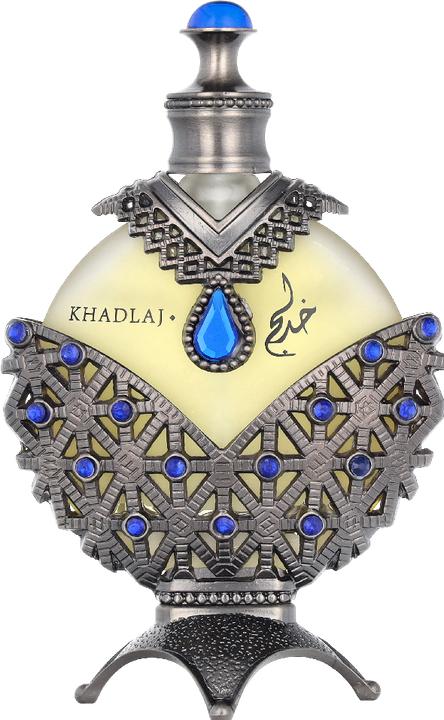 Actual product image Khadlaj Hareem Sultan Blue - concentrated perfumed oil without alcohol - 35 ml (Extrait De Parfum, 35 ml)