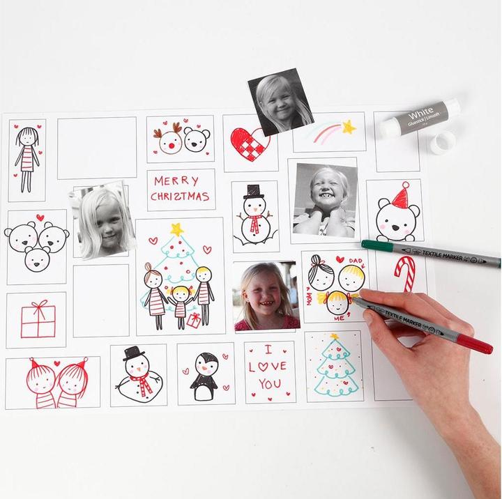 Produktbild Creativ Company Adventskalender Uni