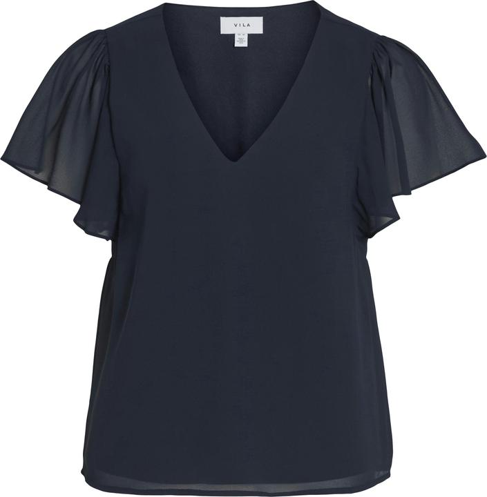 Image du produit Vila Top à manches courtes et décolleté en V (38)