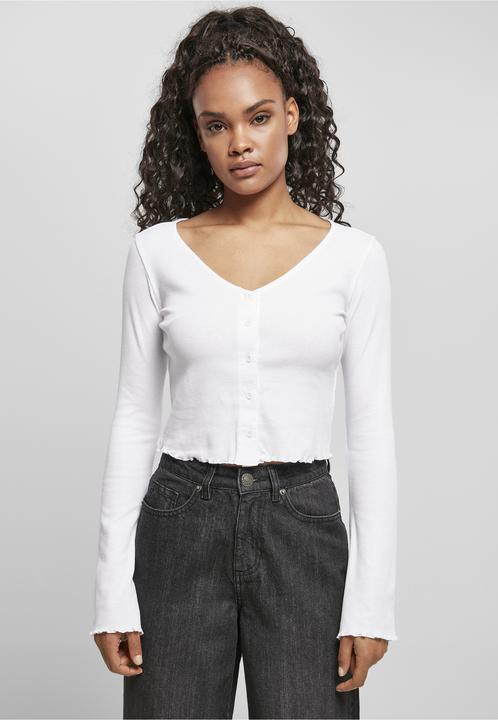 Produktbild Urban Classics Ladies Cropped Rib Cardigan - 14113 (M)