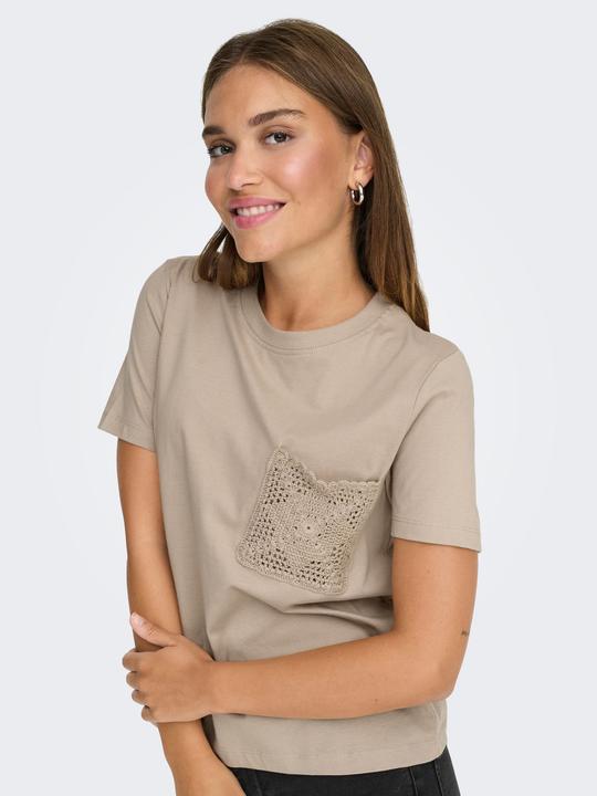 Immagine prodotto JdY Jdyselma S/S Crochet Pocket Top Jrs Noos (L)