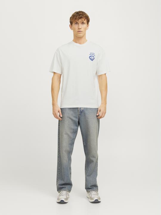 Actual product image Jack & Jones Jjcharge Printed Tee Ss Crew Neck Ln (XL)