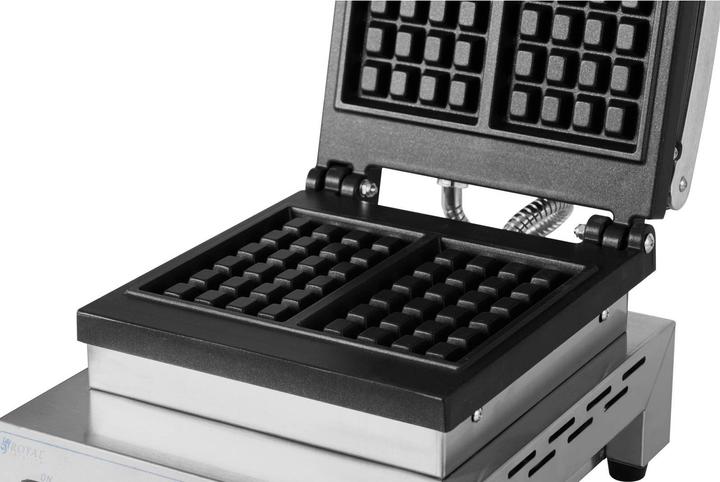 Actual product image Royal Catering Piastra per waffles - Waffle belga - 1500 W