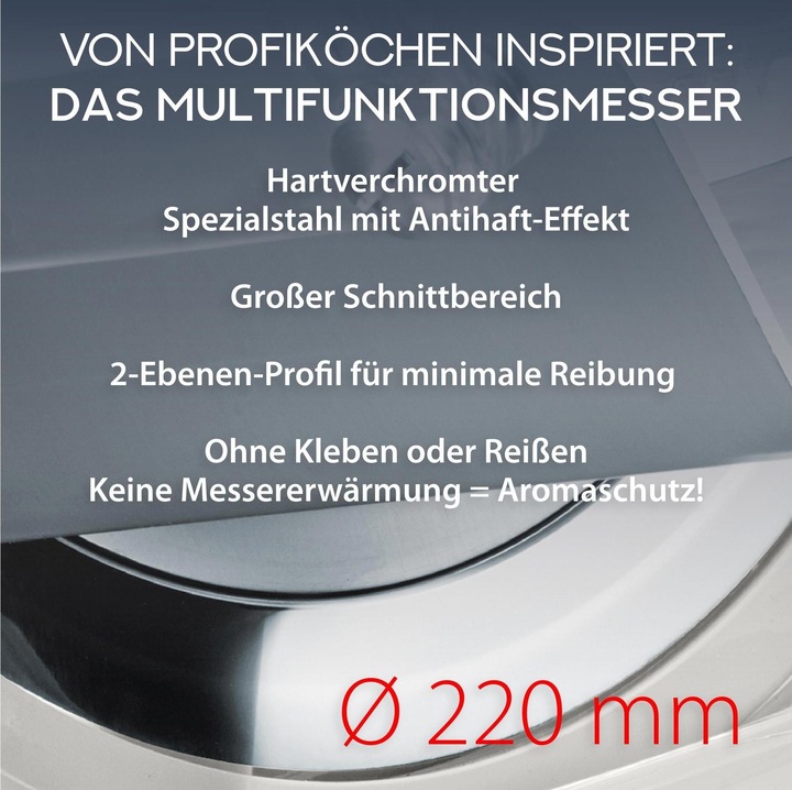 Actual product image ADE electric universal slicer KA1806