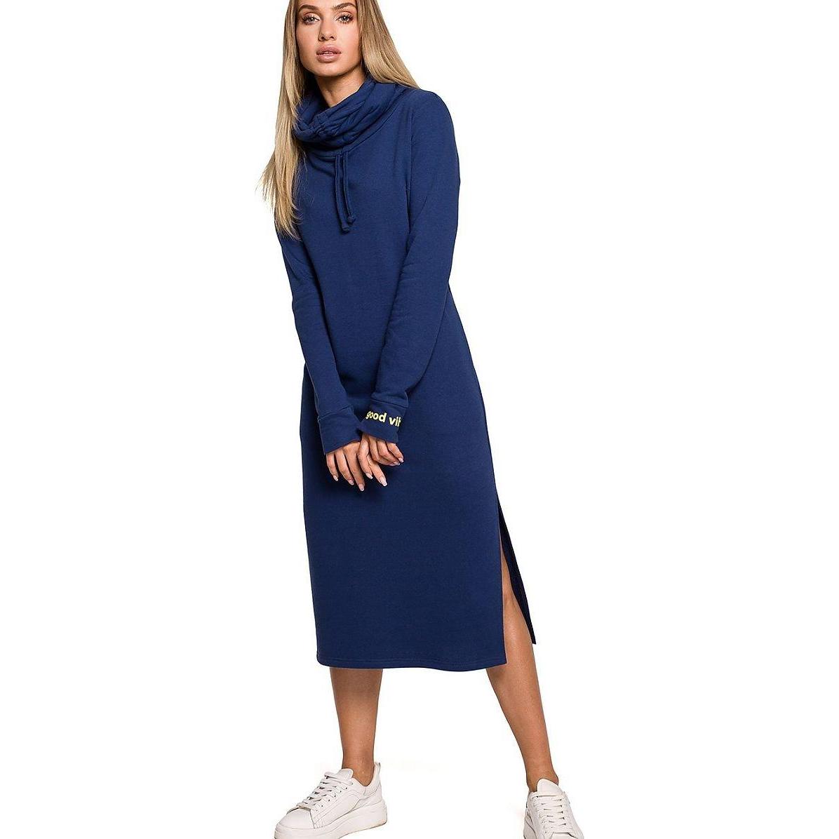 Made of Emotion, Damen, Kleider, Alltagskleid Moe, Blau, (L)