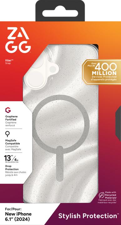 Image du produit Zagg MILAN - Cases Snap Apple (Apple iPhone 16)