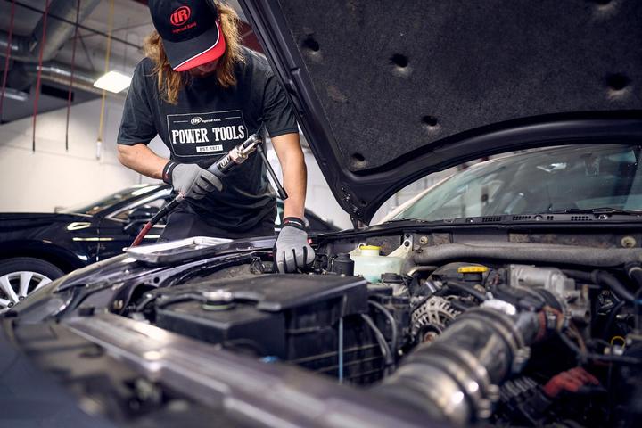 Image du produit Ingersoll 1892 Ingersoll Rand 1211MAX-D3 Clé à cliquet pneumatique 3/8" à grande vitesse (3/8")