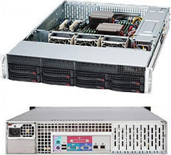 Supermicro TELAIO 2U 8X3.5HS SAS3/SATA3