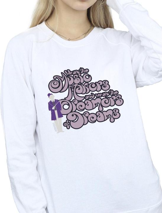 Produktbild Willy Wonka & the Chocolate Factory Dreamers Text Sweatshirt (M)