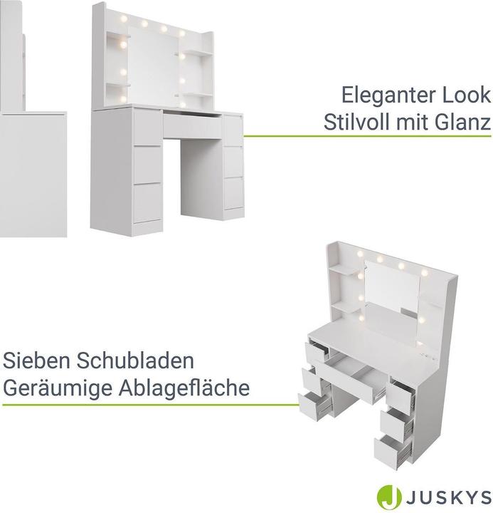 Produktbild Juskys Malia (107 x 40 x 140 cm)