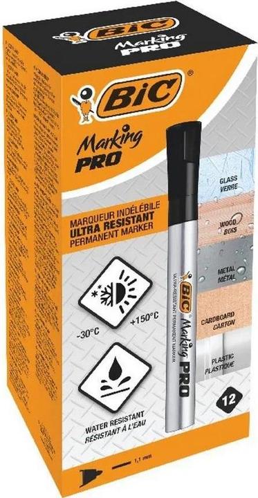 Produktbild Bic 964800 (Schwarz, 1.10 mm, 12 x)