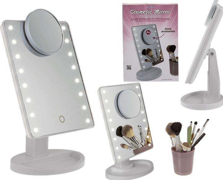 Actual product image Out of the blue Cosmetic mirror 16 LED dimmable (30 x 20 cm)