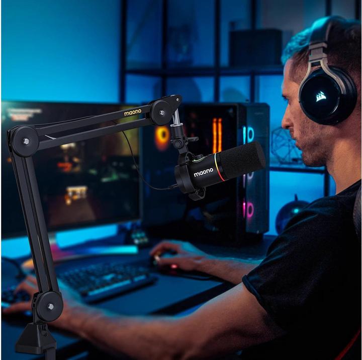 Actual product image Maono BA92 microphone boom