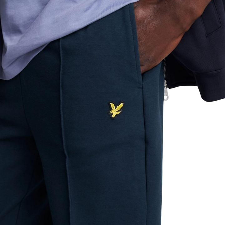 Actual product image Lyle and Scott Mens Interlock Pintuck Sweatpants (S)