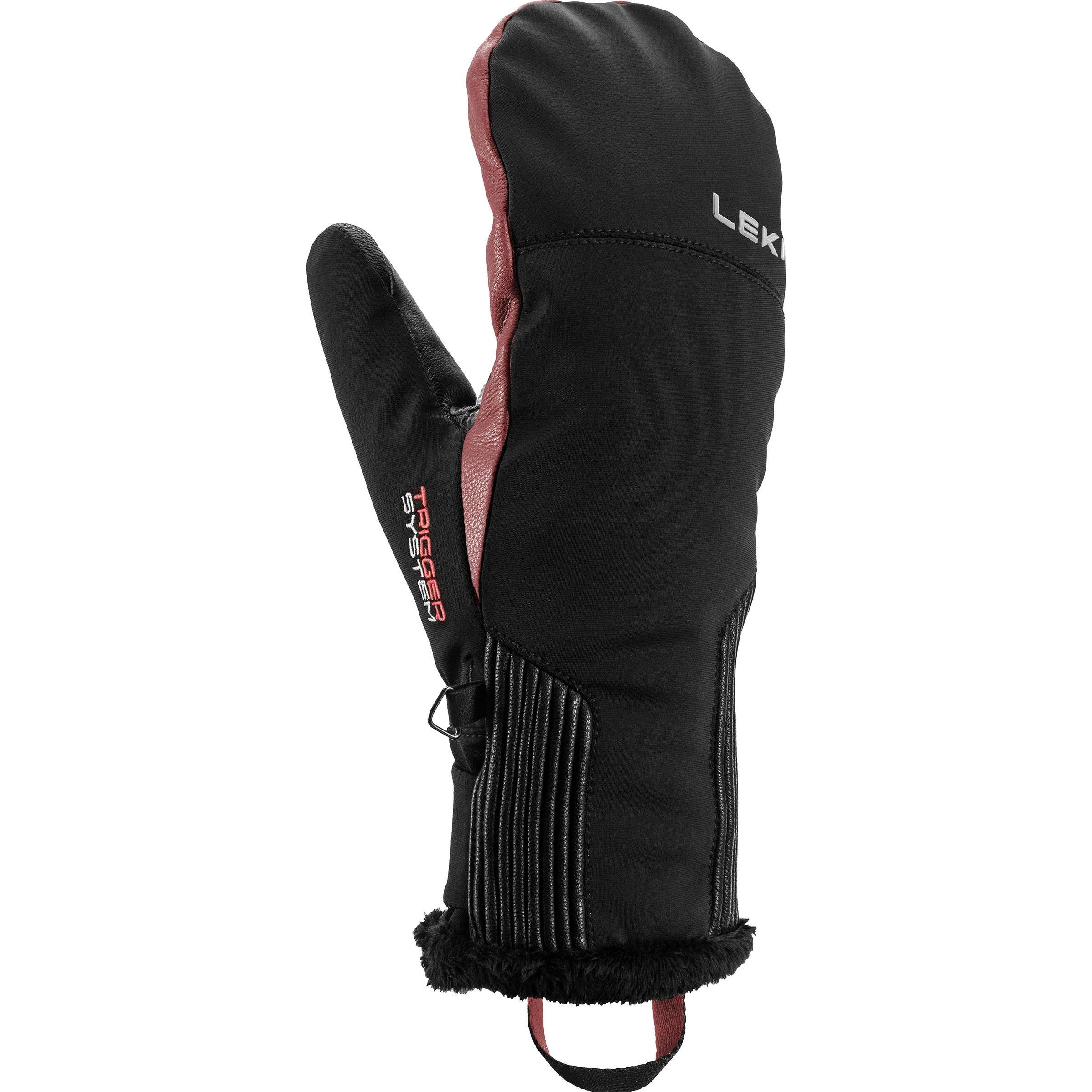 Leki, Damen, Handschuhe, Women's Vallarta 3D Mitt, Schwarz, (S)