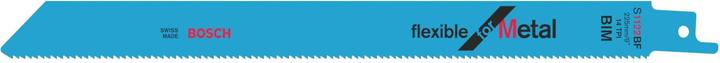 Bosch Professional Zubehör Säbelsägeblatt S 1122 BF Flexible for Metal, 5er-Pack