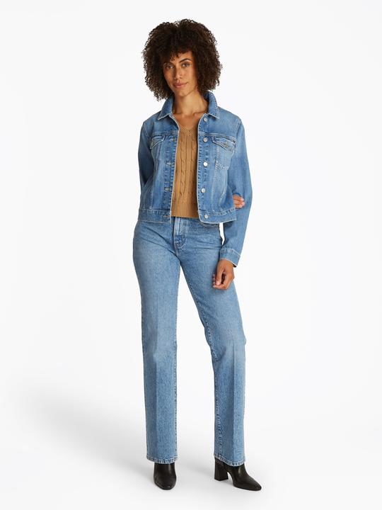 Actual product image Tommy Hilfiger Dames DNM Slim Jacket Uma (36)
