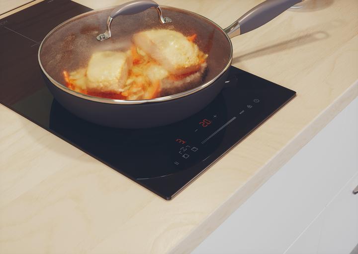 Image du produit Candy CTP32SC/E1 Black Built-in Zone induction hob 2 zone(s) (28.80 cm, Table de cuisson à induction)