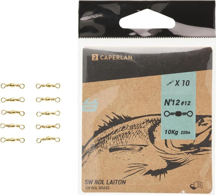 Immagine prodotto Caperlan Girella per la pesca in mare in ottone 10 pezzi