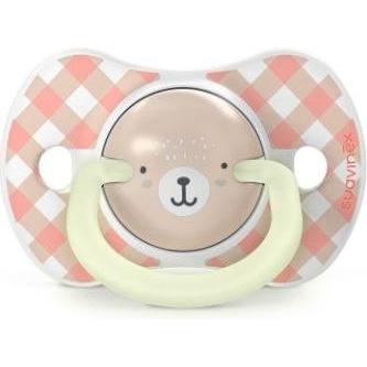 Suavinex, Ciuccio, 2xSchnuller sym. Wild&Free SXPro 0/6M rosa (2 x)